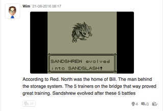 Illustration for article titled Let's play Pokemon Blue, Miiverse style part 3
